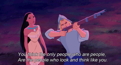 Pocahontas and John Smith