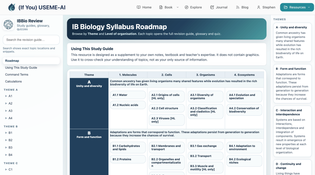 IB Biology Study&nbsp;Guide